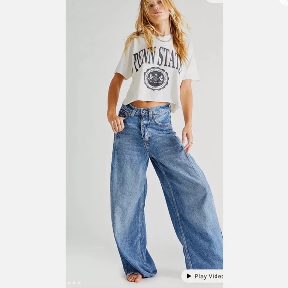 NWT We The Free Old West Slouchy Jeans